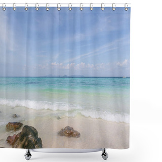Personality  Waves Shower Curtains