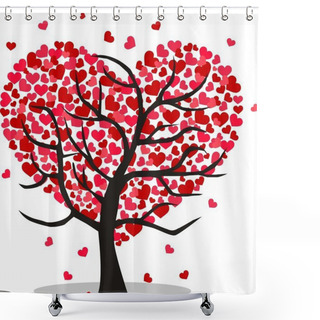 Personality  Valentines Day Or Happy Birthday Shower Curtains