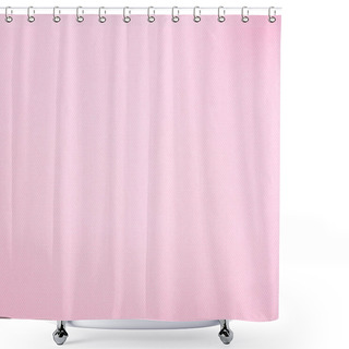 Personality  Texture Of Polka Dot Pattern On Pink Background Shower Curtains