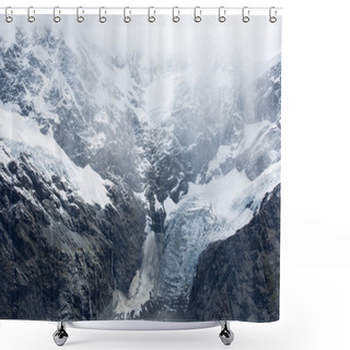 Personality  Mueller Hut Route New Zealand Shower Curtains