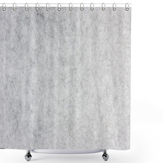 Personality  Gray Heathered Felt As Background Shower Curtains