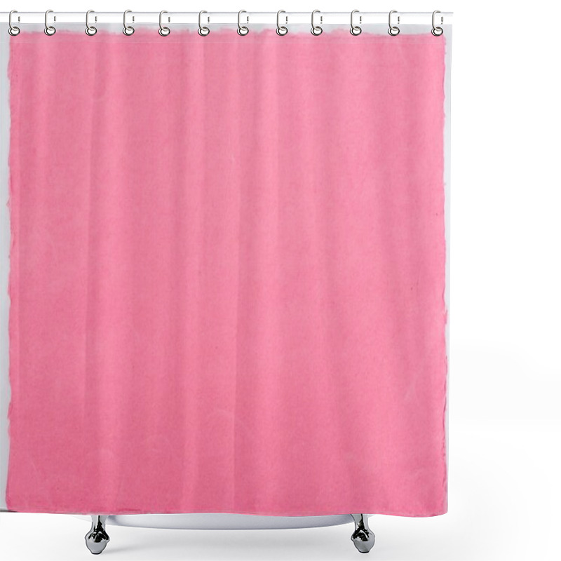 Personality  pink paper texture shower curtains