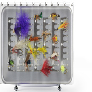 Personality  Tackle Box Shower Curtains