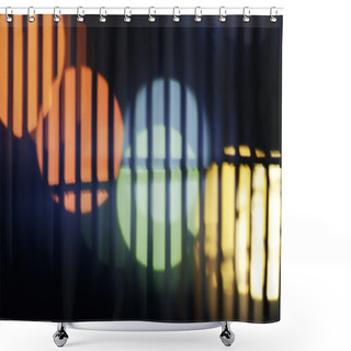 Personality  Lights Shower Curtains