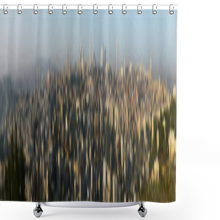 Personality  Panorama Jerusalem Shower Curtains