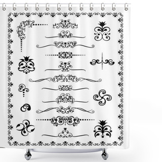 Personality  Design Ornaments 1 Shower Curtains