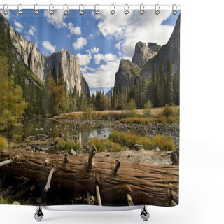 Personality  Yosemite National Park Shower Curtains