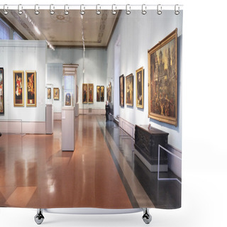 Personality  Pushkin Museum In Moscow Shower Curtains