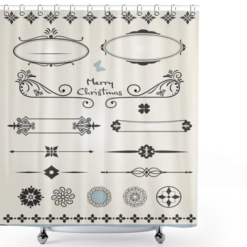 Personality  Page Decorations Shower Curtains