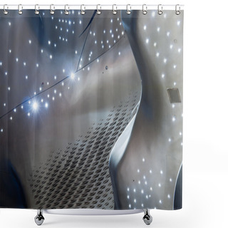Personality  Modern Opera House Ceiling Shower Curtains