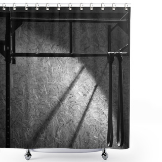 Personality  Close Up Of Sports Equipment Shower Curtains