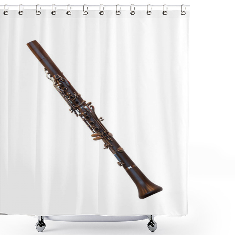 Personality  Clarinet Shower Curtains