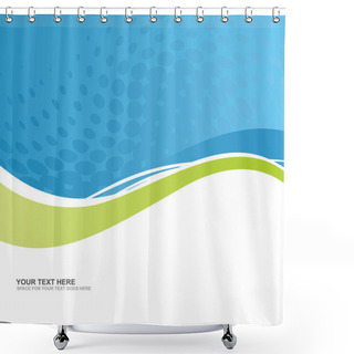 Personality  Business Vector Background Shower Curtains