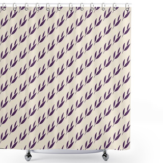 Personality  Abstract Creative Background With Repeated Shapes Shower Curtains