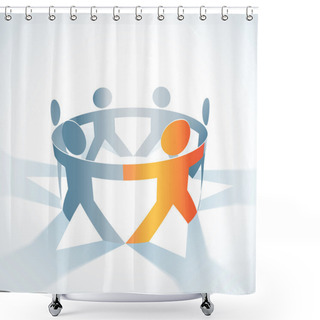 Personality  Chain Shower Curtains