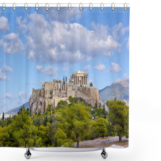 Personality  Acropolis, Athens, Greece Shower Curtains