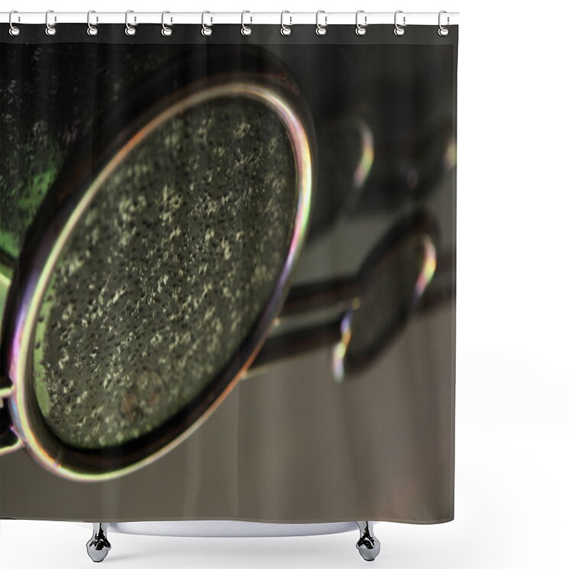Personality  Abstract Glass Textur shower curtains