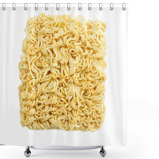 Personality  Dry Yellow Noodles Shower Curtains