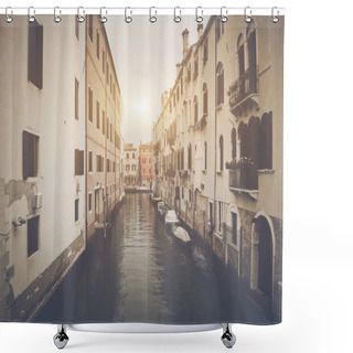 Personality  Canal In Venice, Italy Shower Curtains