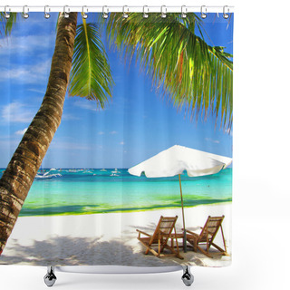 Personality  Tropical Vacation Shower Curtains