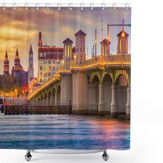 Personality  St. Augustine Skyline Shower Curtains