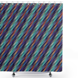 Personality  Geometric Abstract Pattern. Shower Curtains