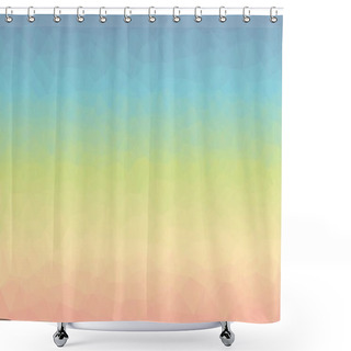 Personality  Abstract Geometric Background With Geometric Pattern Shower Curtains