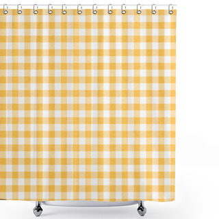 Personality  Gingham Background Shower Curtains