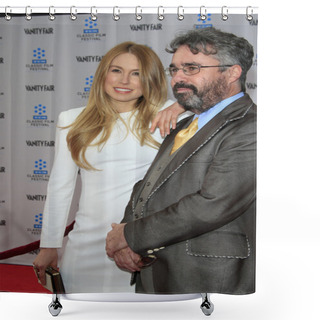 Personality  Sarah Carter, Brian Doherty Shower Curtains