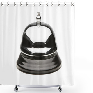 Personality  Service Bell With Clipping Path Shower Curtains