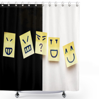Personality  Good And Bad Shower Curtains