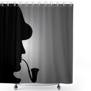 Personality  SHERLOCK HOLMES Shower Curtains