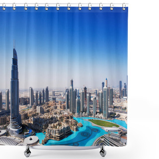 Personality  DOWNTOWN DUBAI Is One Of The Most Popular Parts Of Dubai Shower Curtains