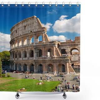 Personality  Colosseum In Rome, Italy Shower Curtains