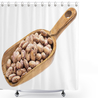 Personality  Rustic Scoop Of Cranberry Beans Shower Curtains