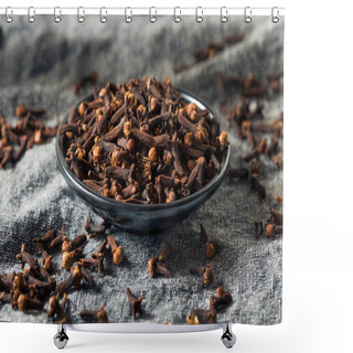 Personality  Dry Organic Clove Spice Shower Curtains