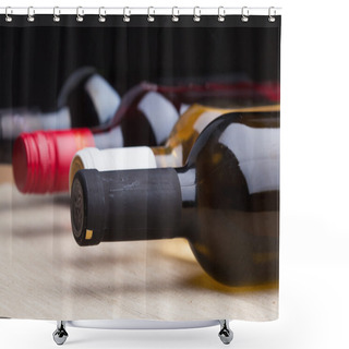 Personality  Different Kinds Of Wines Shower Curtains