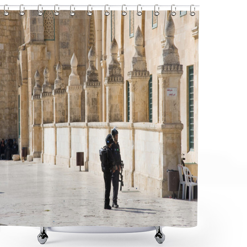 Personality  Al-aqsa Mosque Shower Curtains