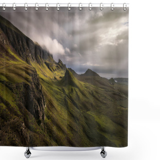 Personality  Quiraing View Shower Curtains