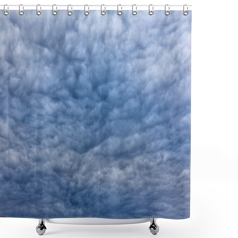 Personality  Dark cloudscape background before a storm shower curtains