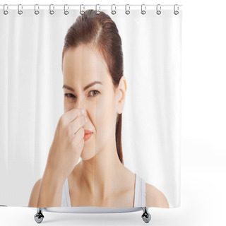 Personality  Bad Smell. Shower Curtains