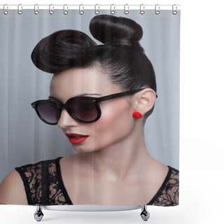 Personality  Fashionable Model Shower Curtains