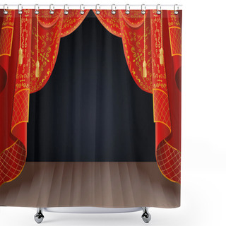 Personality  Stage Curtain Shower Curtains