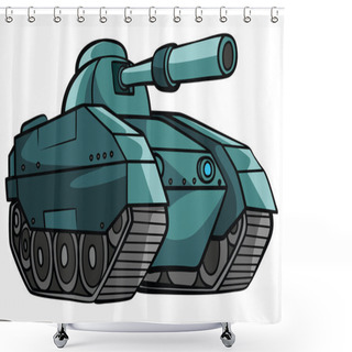 Personality  Tank Shower Curtains