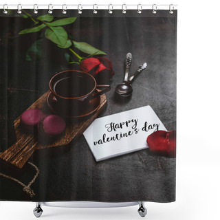 Personality  Coffee Shower Curtains