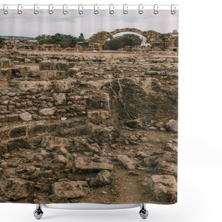 Personality  Ruins Of Ancient Archaeological Park  Shower Curtains