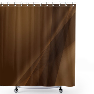 Personality  Abstract Brown Background Shower Curtains