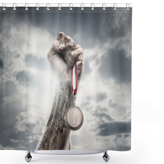 Personality  Winner Shower Curtains