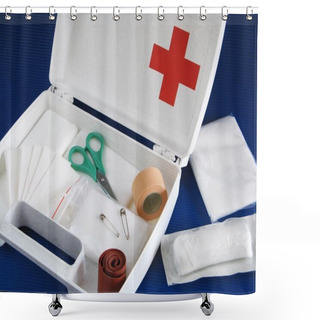 Personality  First-aid Kit Shower Curtains