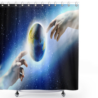 Personality  Global Interaction Shower Curtains